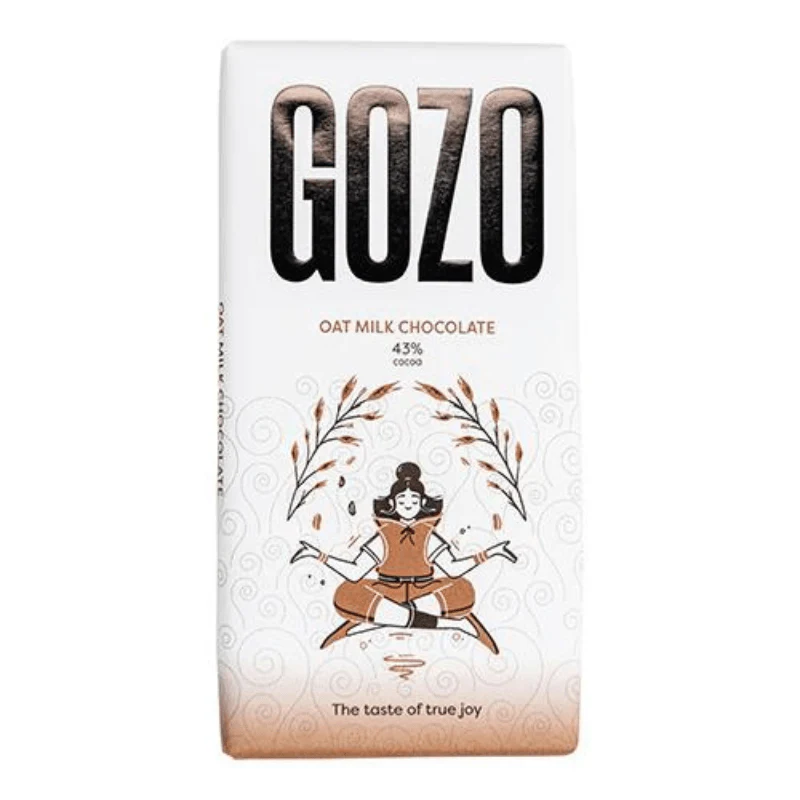Gozo Oat Milk Chocolate Bar 130g
