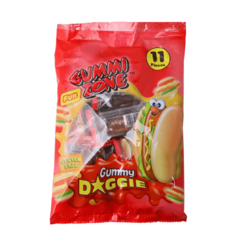 Gummi Zone Doggie Peg Bag 77g