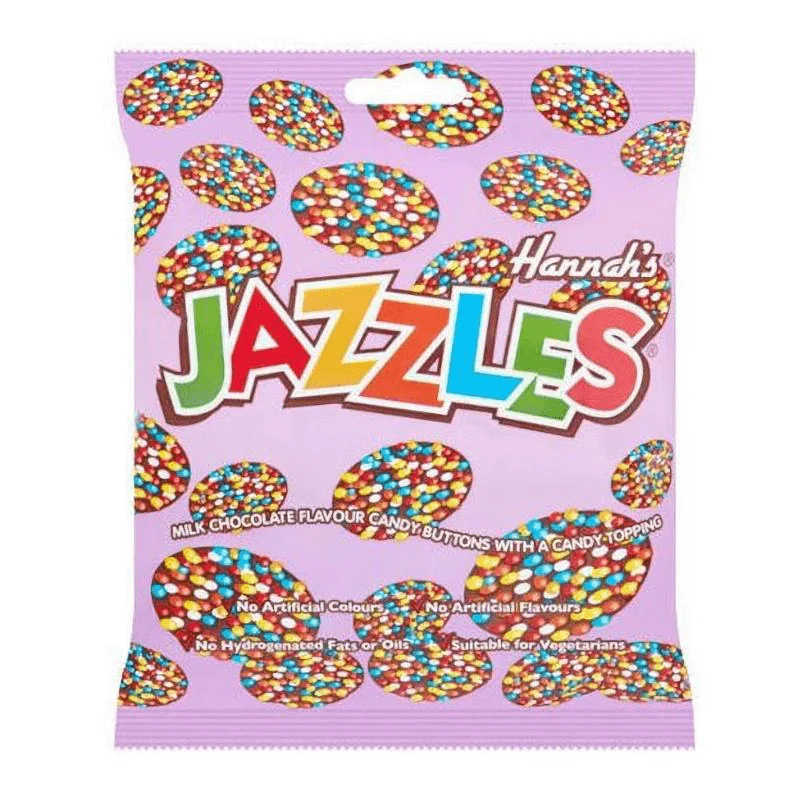 Hannahs Choc Jazzles Peg Bag 140g