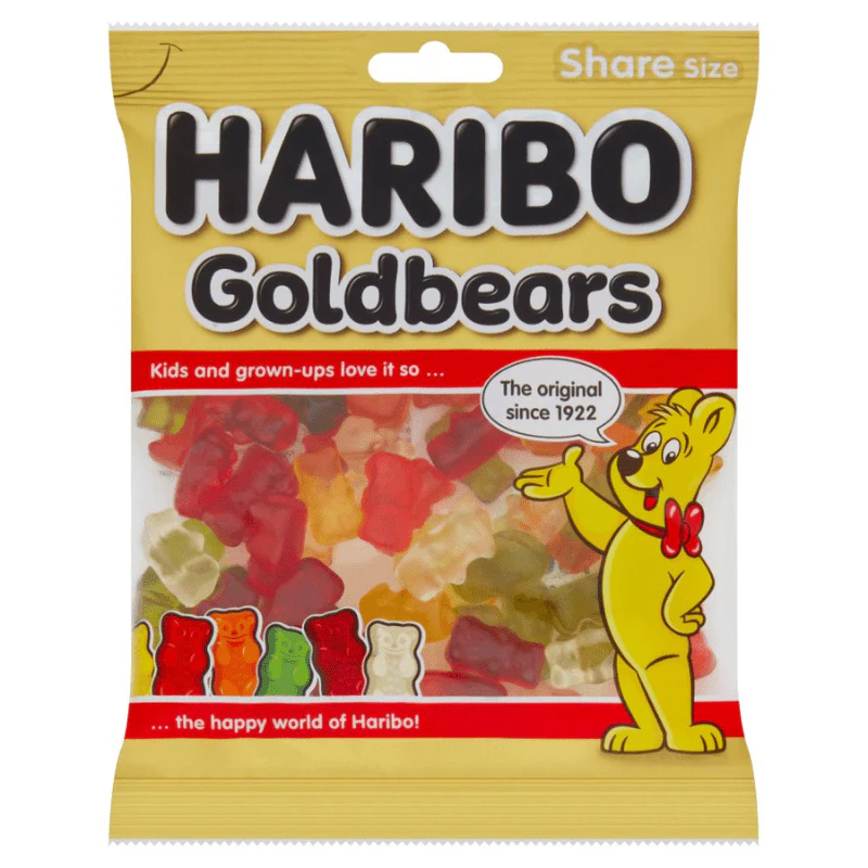 Haribo Goldbears Peg Bag 160g