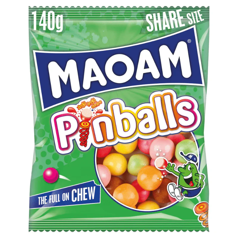 Haribo Maoam Pinballs Peg Bag 140g