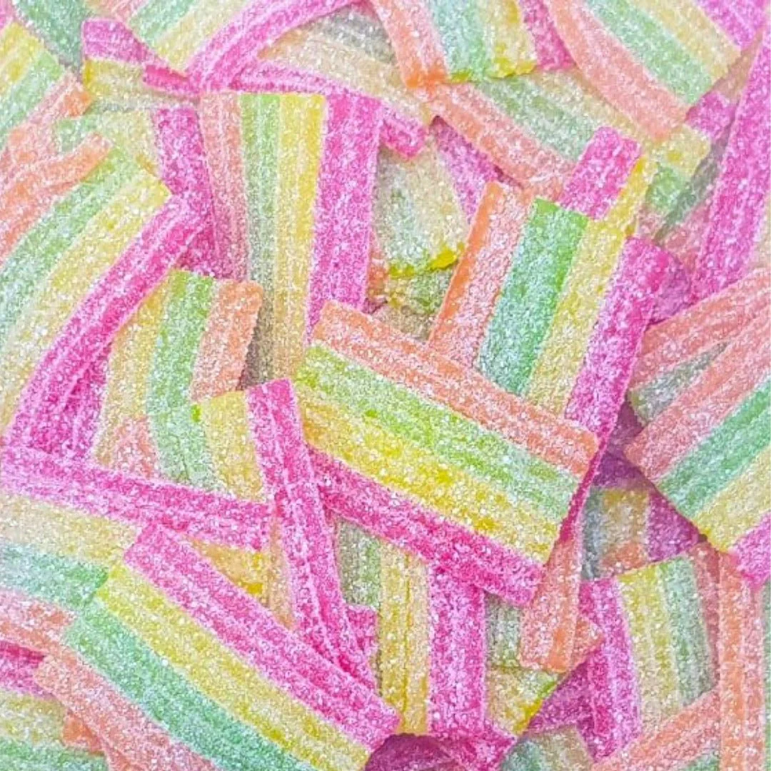 Haribo Rainbow Strips Zing Peg Bag 130g PMP £1.25 - Image 2