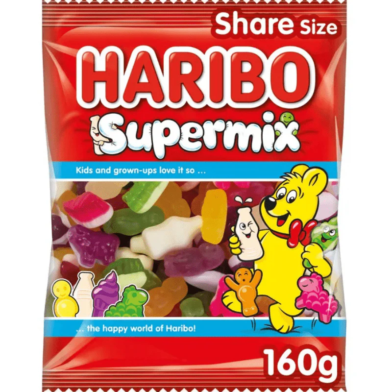 Haribo Supermix Peg Bag 160g