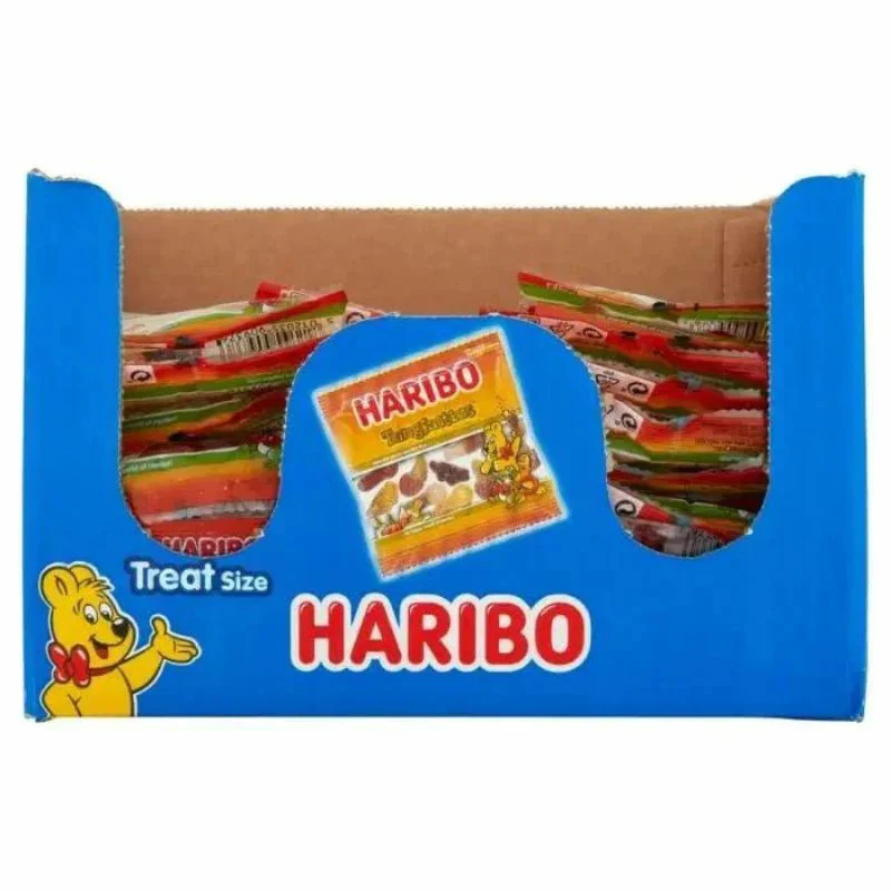Haribo Tangfastics Treat Bags 16g (Box of 100)