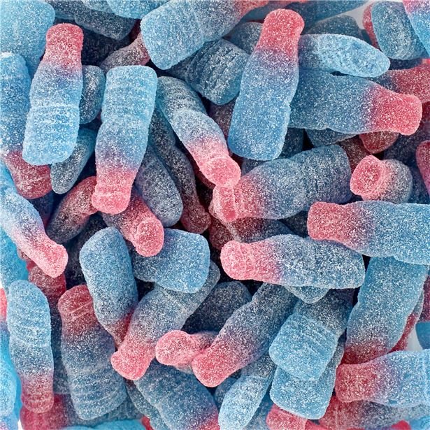 Haribo Bubblegum Bottles Zing Tub 638g - Image 2