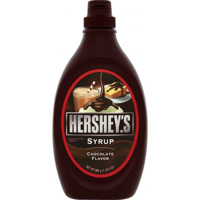 Hersheys Chocolate Syrup Bottle 680g [BBE 24/12/25]