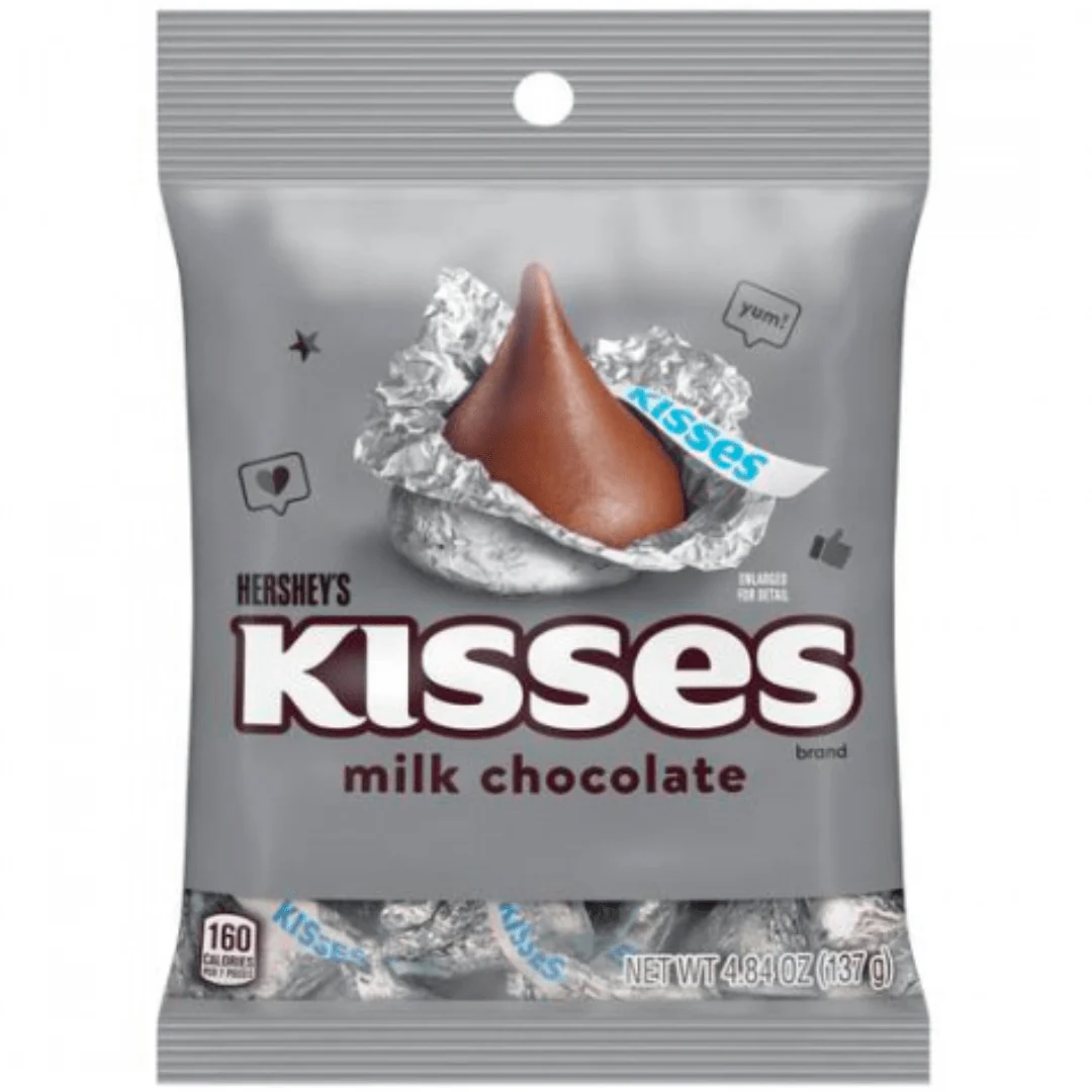 Hersheys Kisses Peg Bag 137g