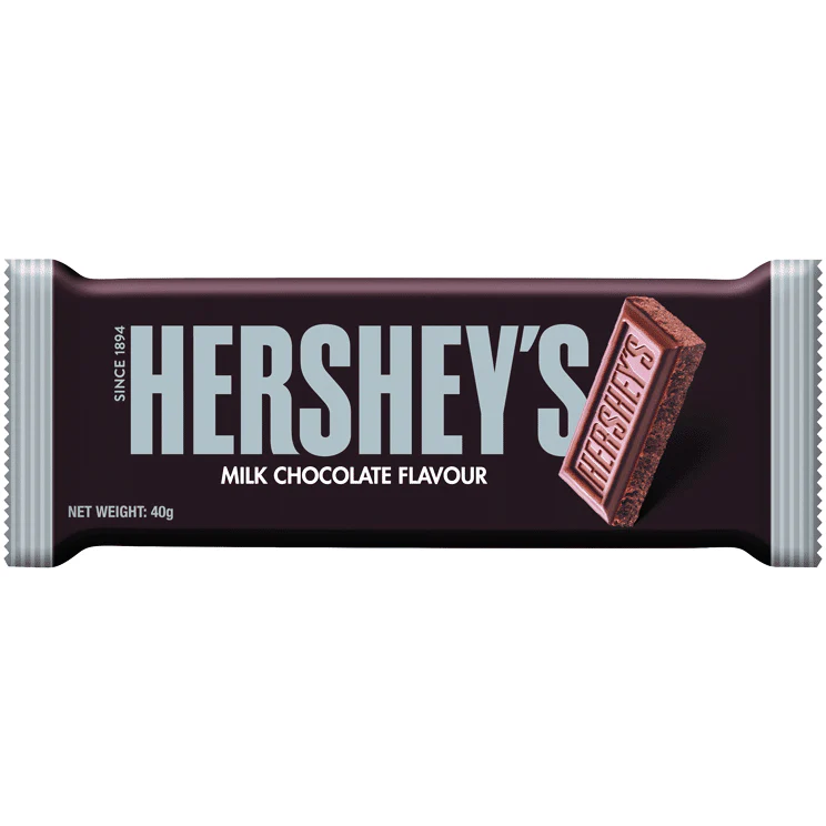 Hersheys Milk Chocolate Bar 40g