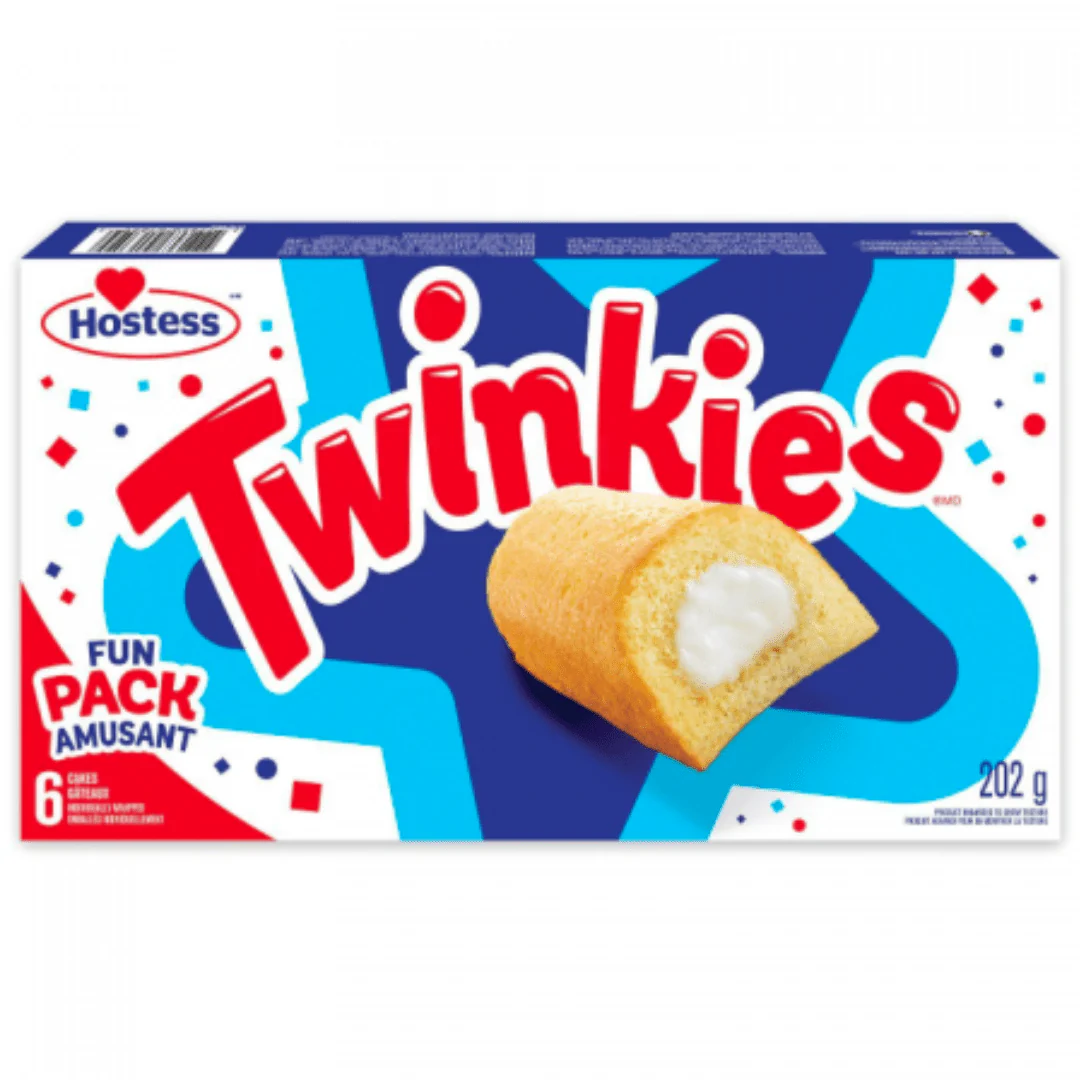 Hostess Twinkies Box 202g (6 Pack) Canadian