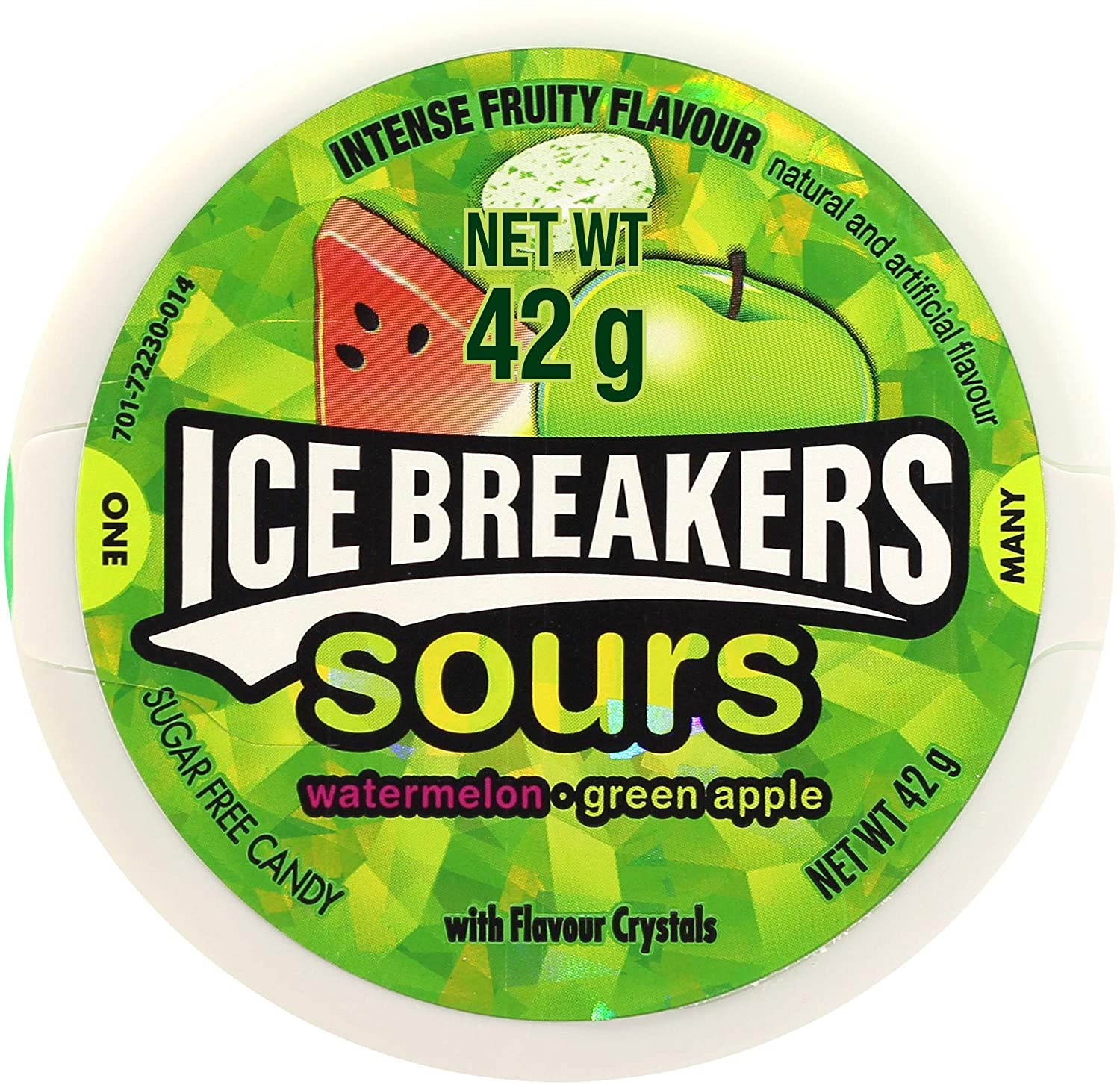 Ice Breakers Sours Watermelon and Green Apple 42g