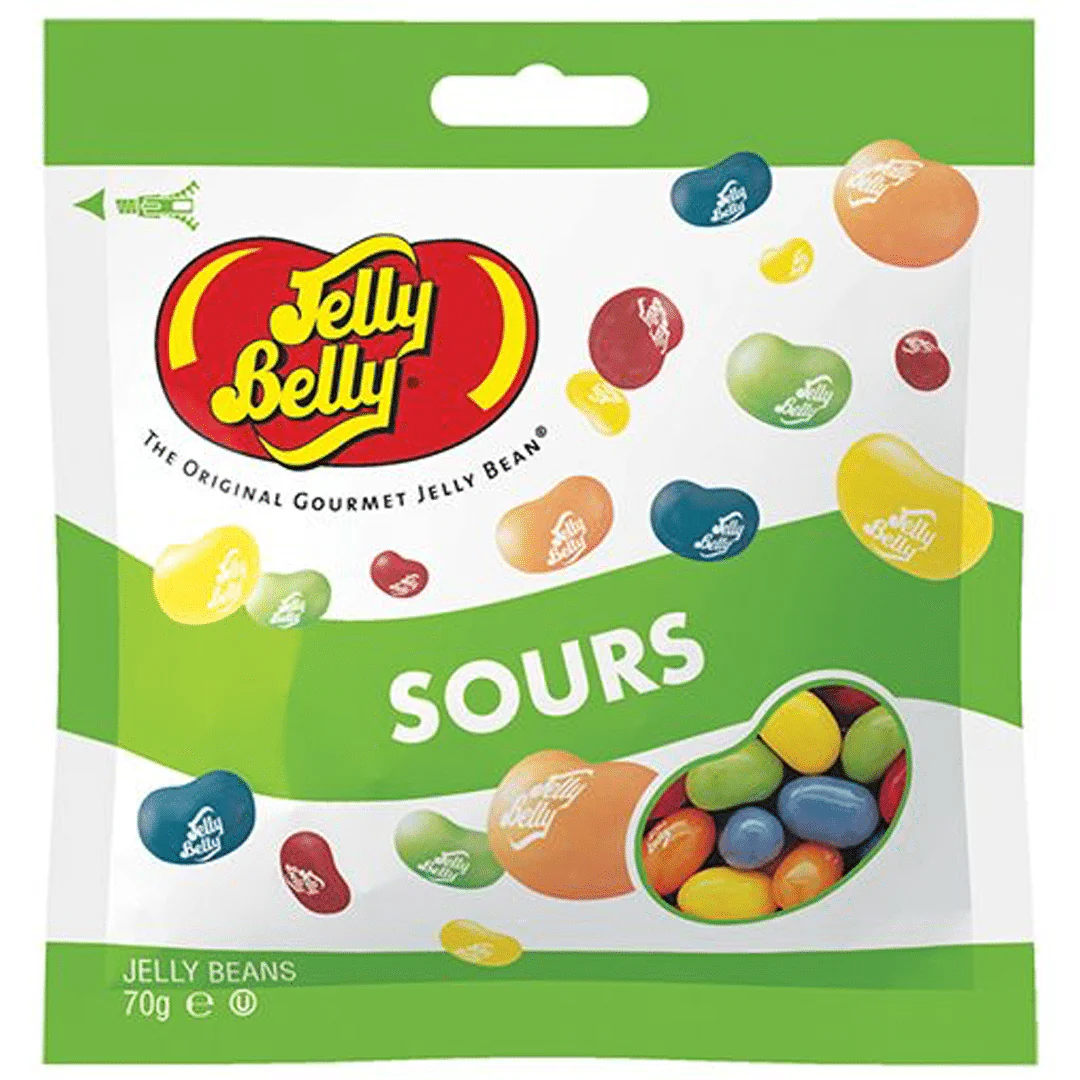 Jelly Belly Jelly Beans Sour Peg Bag 70g