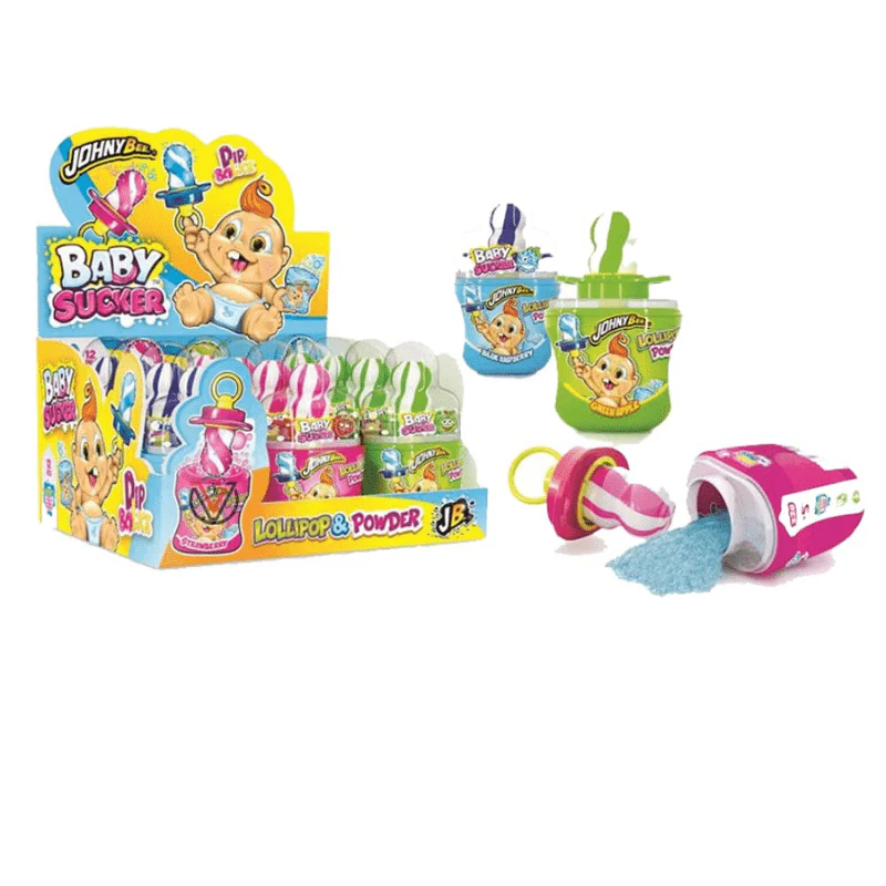 Johny Bee Baby Sucker Lollipop & Powder 32g