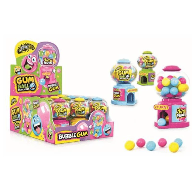 Johny Bee Mini Ball Gum Machine 30g