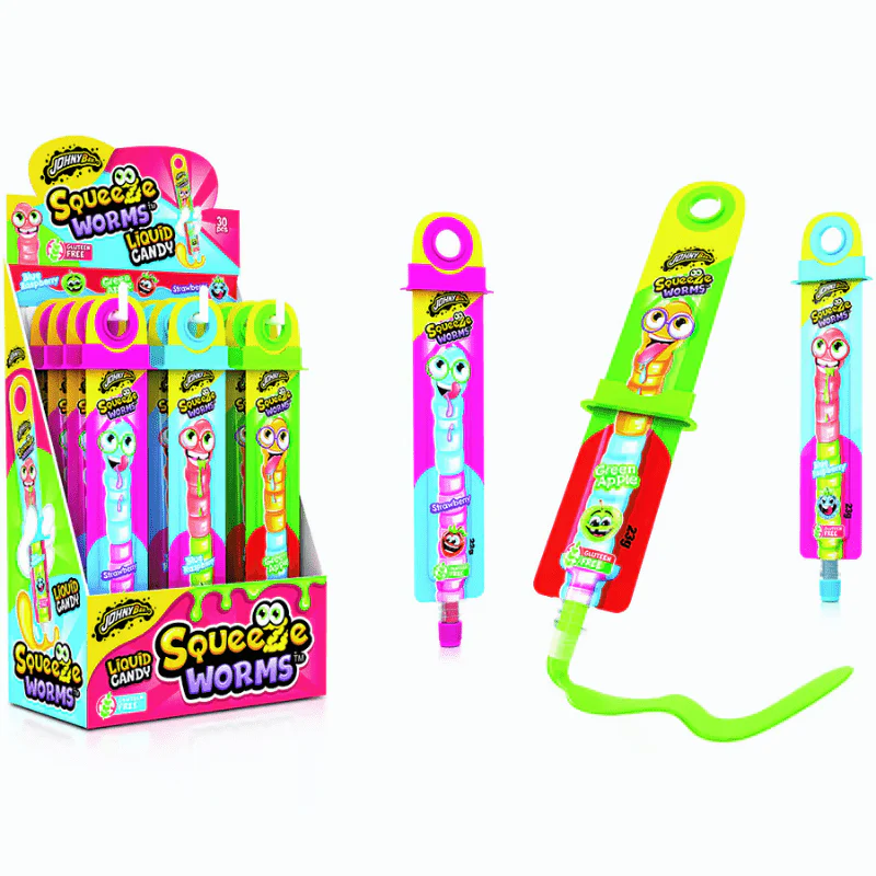 Johny Bee Squeeze Worms 23g
