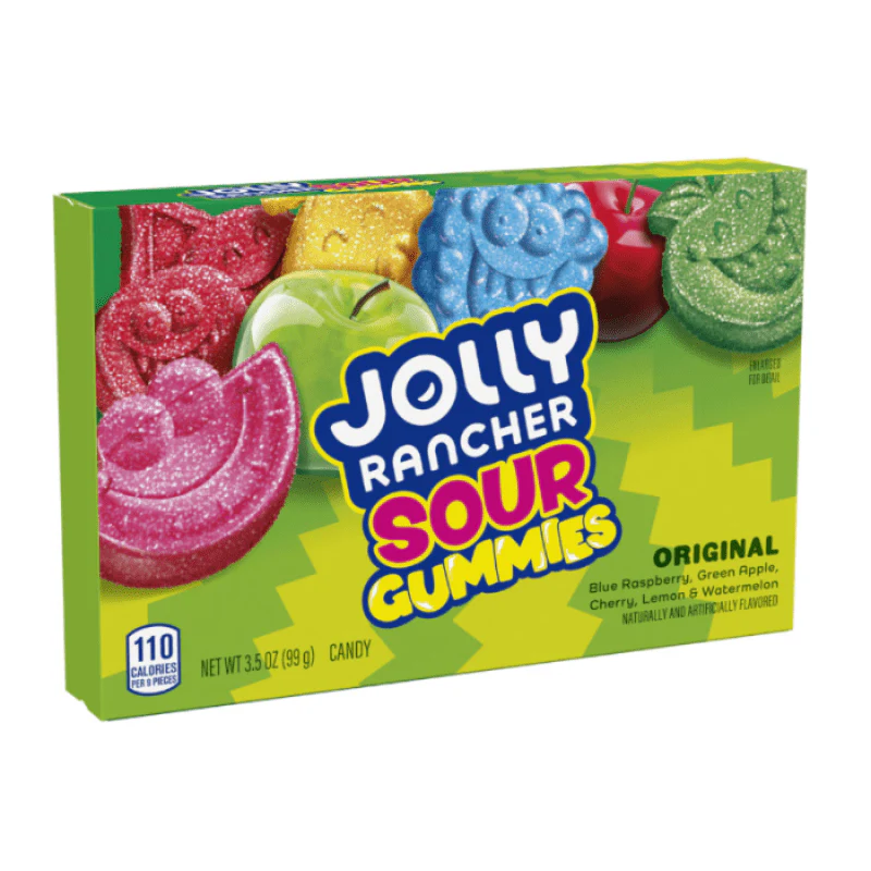 Jolly Rancher Sour Gummies Theatre Box 99g