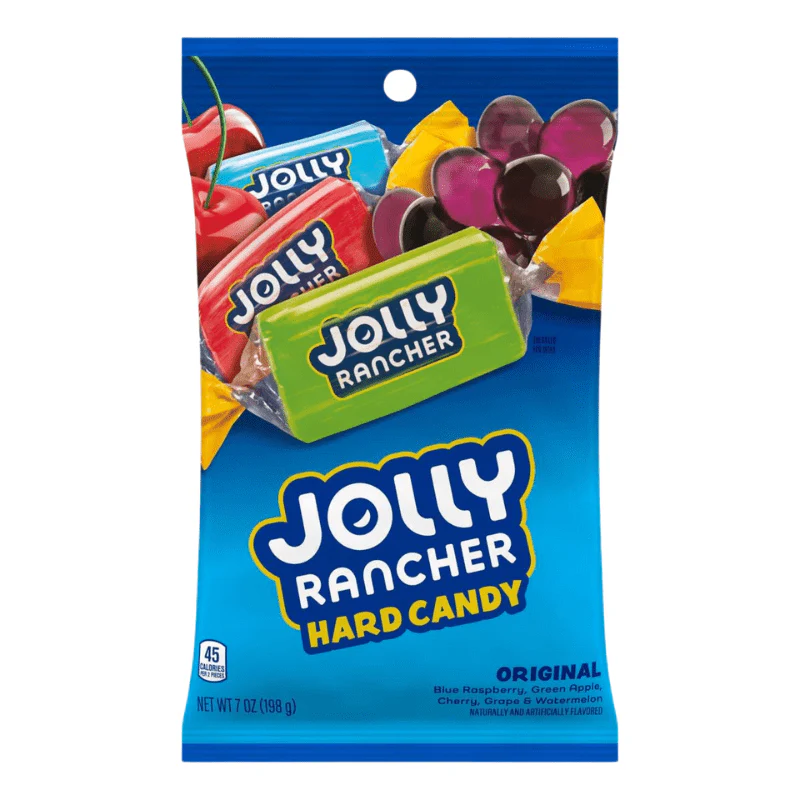 Jolly Rancher Original Hard Candy Peg Bag 198g