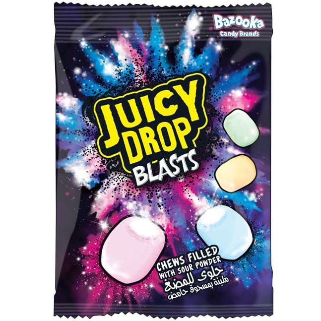 Bazooka Juicy Drop Blasts Peg Bag 45g