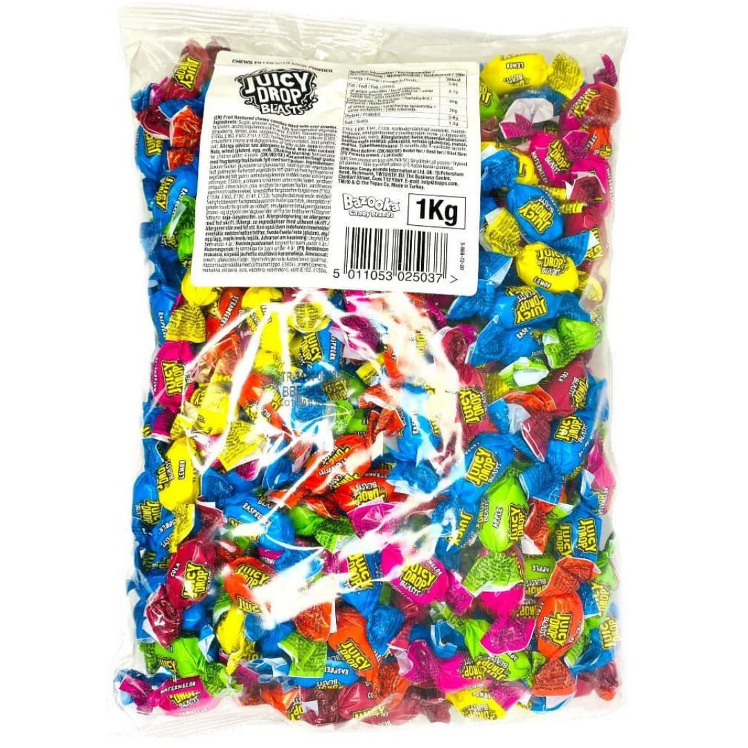 Bazooka Juicy Drop Blasts Bag 1kg