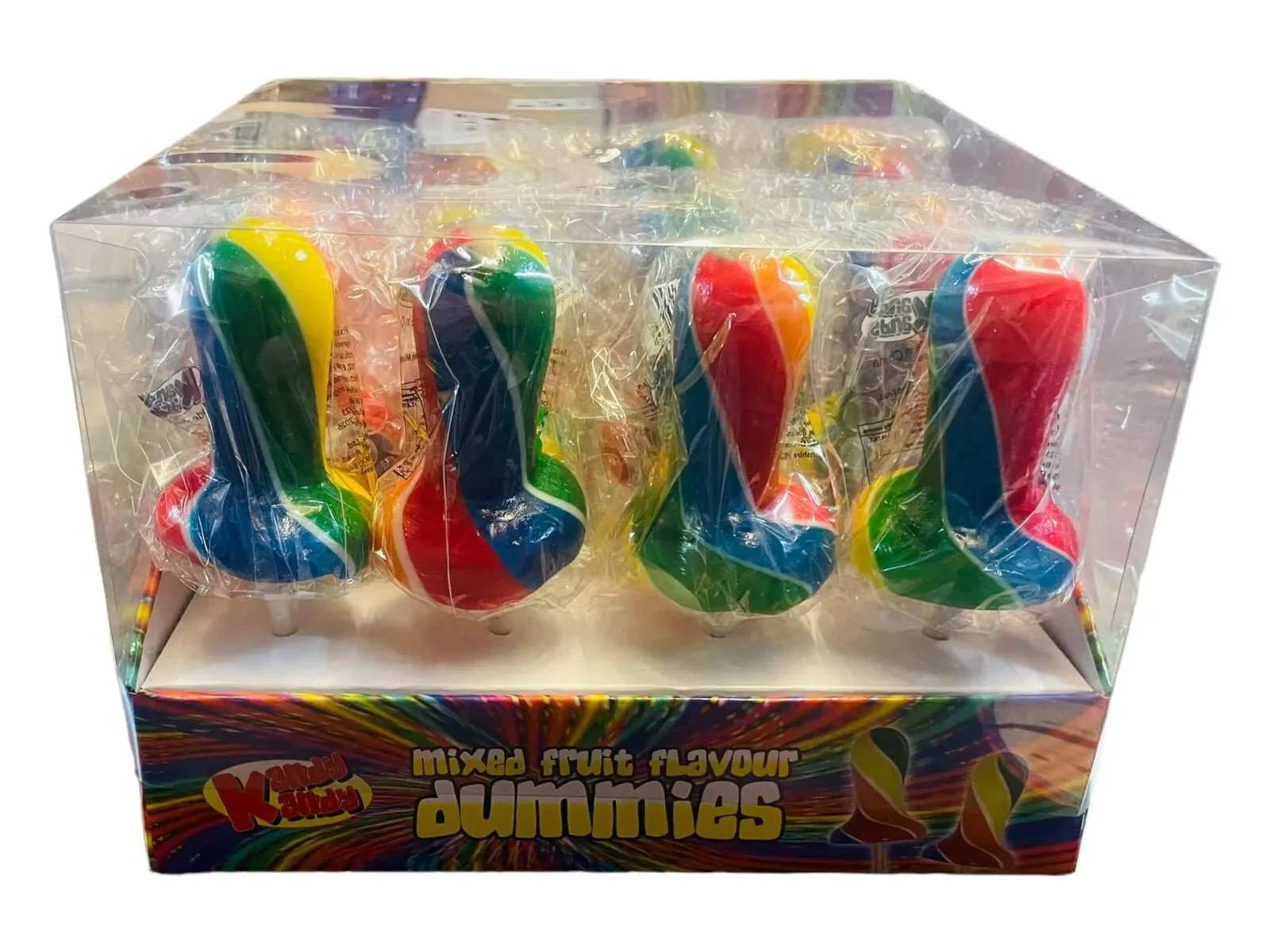 Kandy Kandy Large Fruit Dummies on a Stick 120g