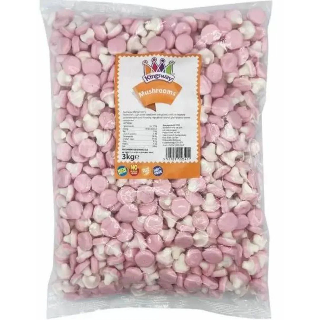 Kingsway Foam Mushrooms Bag 3kg