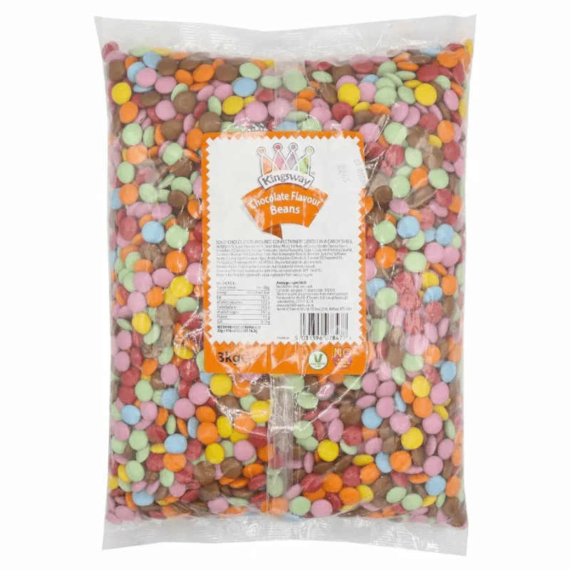 Kingsway Milk Chocolate Beans Bag 3kg