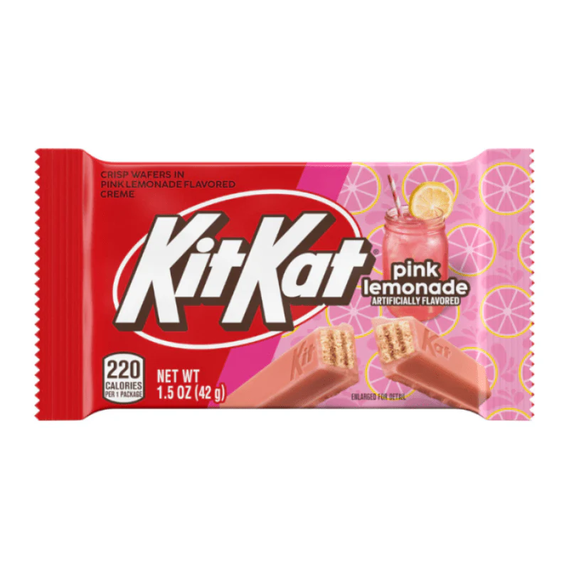 Kit Kat Pink Lemonade Chocolate Bar 42g
