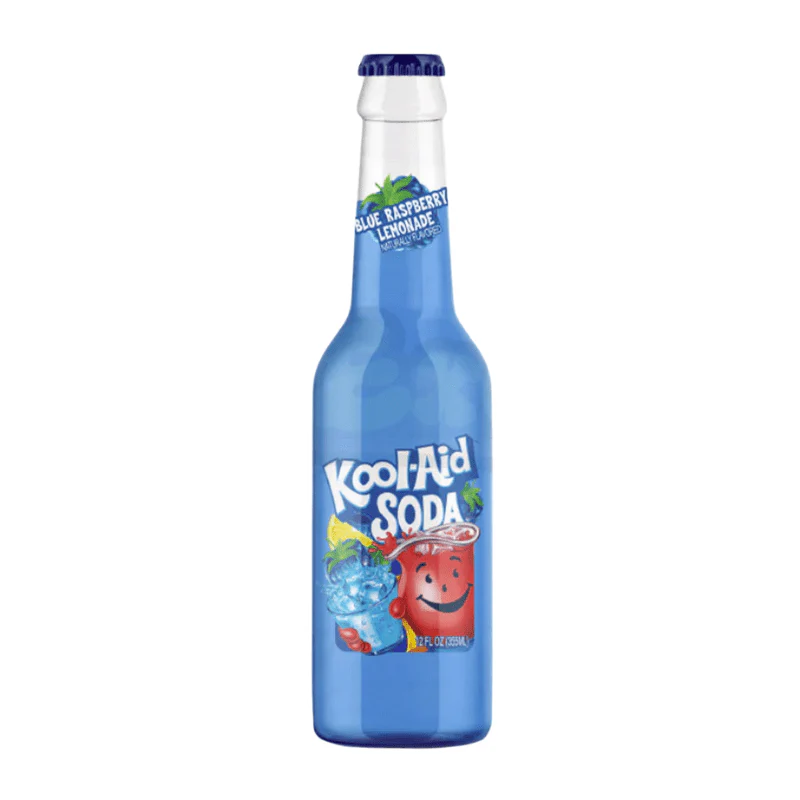 Kool Aid Soda Blue Raspberry Lemonade Bottle 355ml