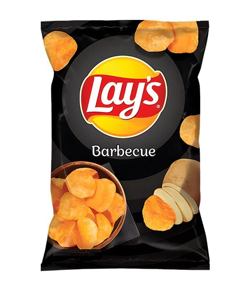Lays BBQ Crisps Bag 125g