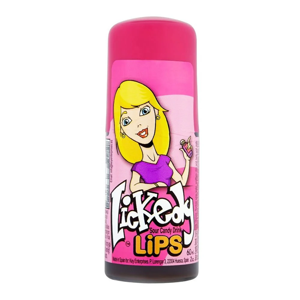 Lickedy Lips Sour Candy Bottle 60ml (BB 05/25)