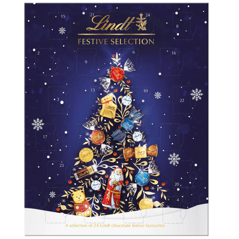 Lindt Festive Selection Advent Calendar 296g