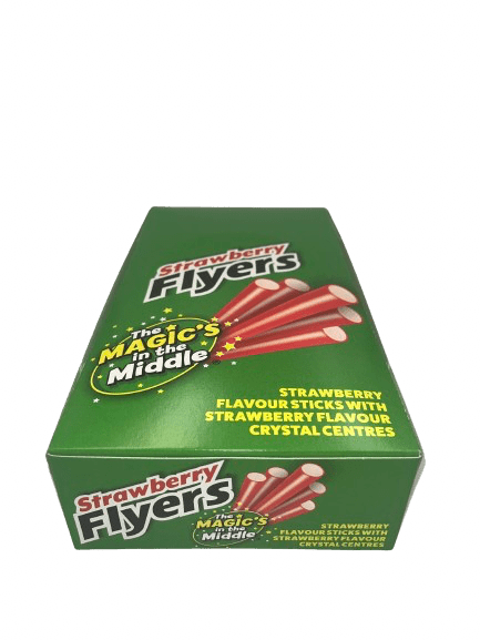 Liquorice Flyers Strawberry Box 60 Pack BBE 03/24 - Image 2