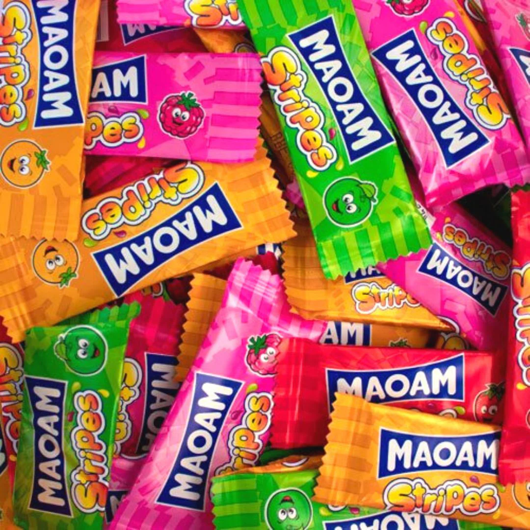 Maoam Stripes Peg Bag 140g PMP £1.25 - Image 2