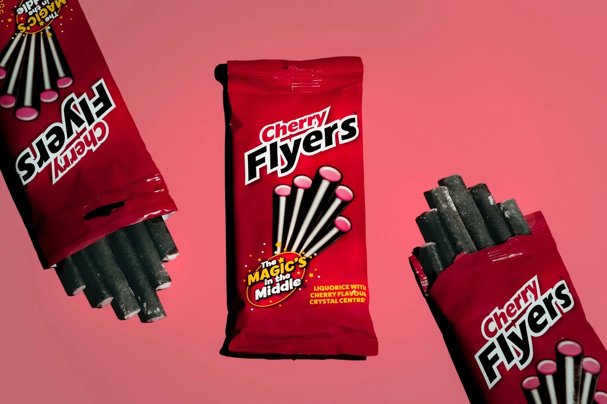 Liquorice Cherry Flyers Peg Bag 75g - Image 2