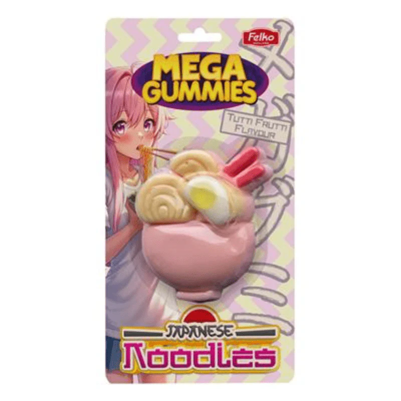 Felko Mega Gummies Japanese Noodles 120g