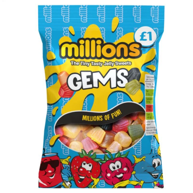 Millions Gems Peg Bag 120g