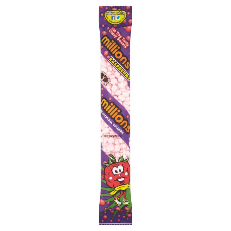 Millions Raspberry Tube 55g