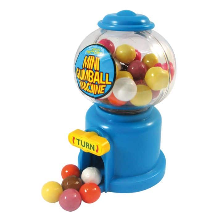 Crazy Candy Factory Mini Candy Gumball Machine 35g