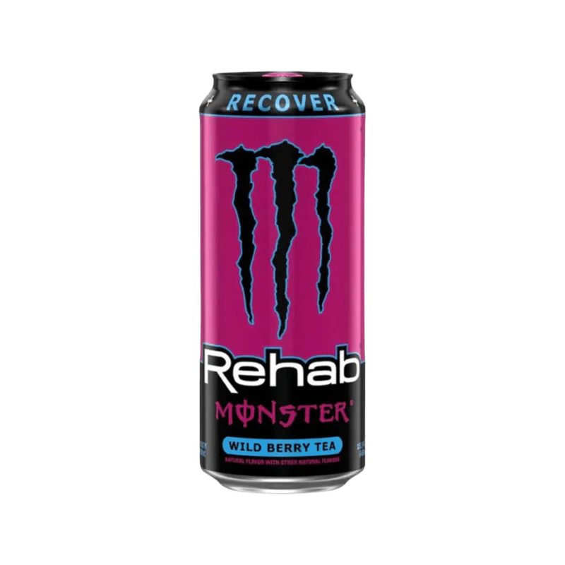 Monster Rehab Wild Berry Tea Can 473ml USA