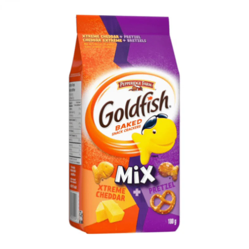 Pepperidge Farm Goldfish Xtreme Cheddar & Pretzel Crackers 180g