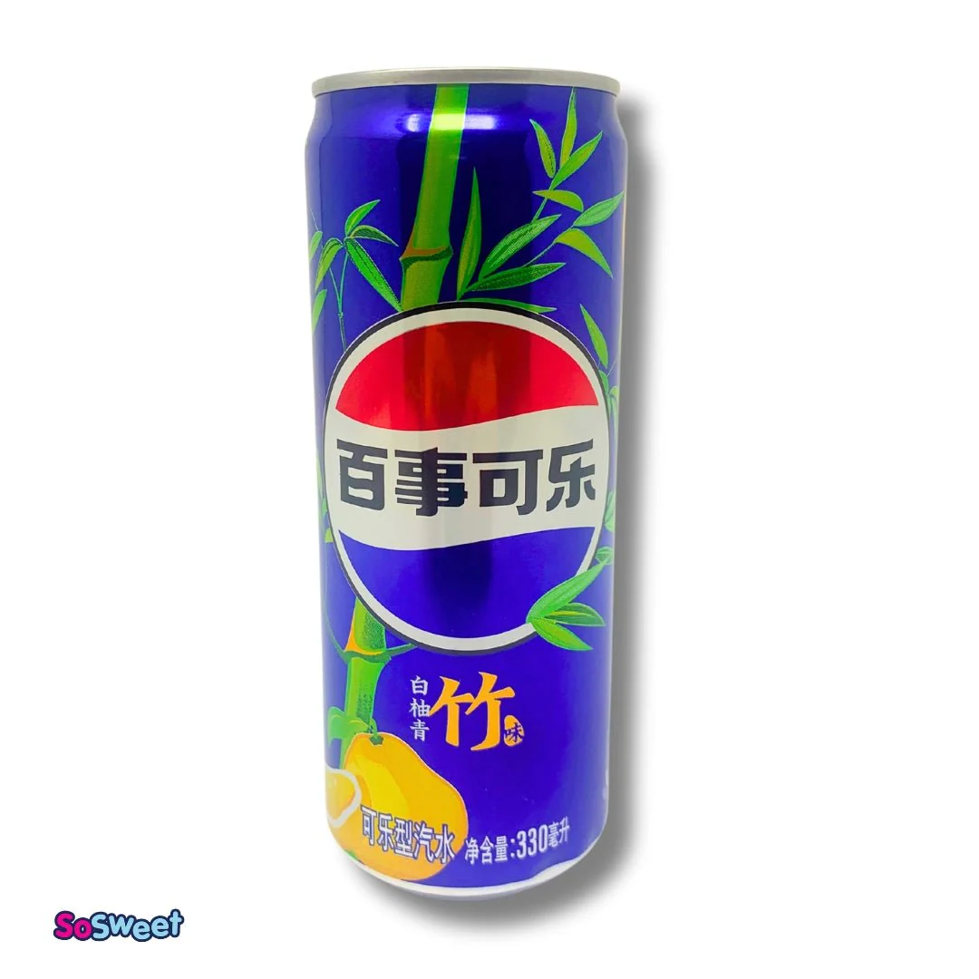Pepsi Pomelo Bamboo Can 330ml China