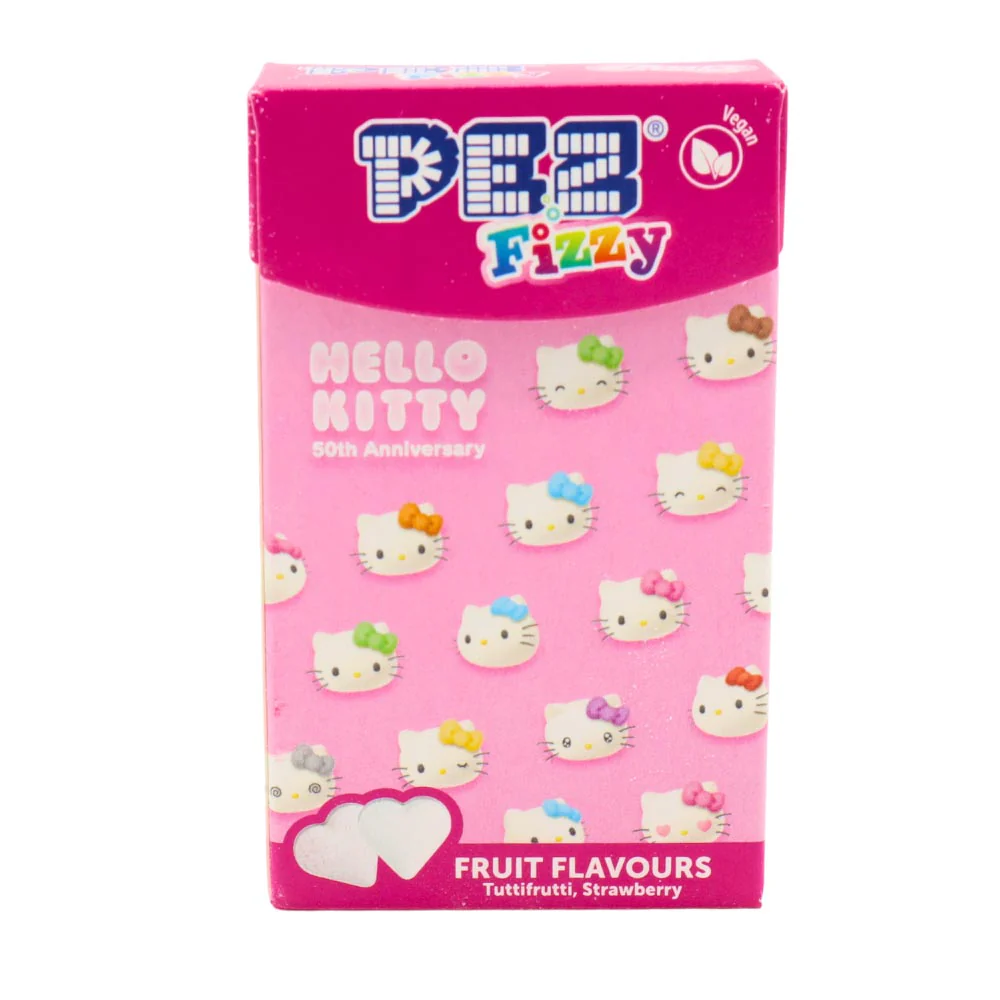 Pez Fizzy Hello Kitty Flip Top Box 30g - Image 2