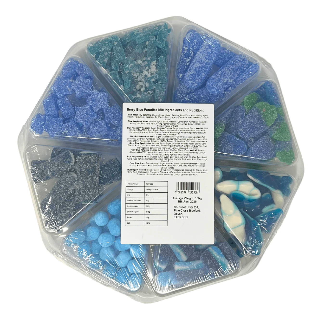 Pick'n'Mix Sharing Platter Berry Blue Paradise Mix - Image 5