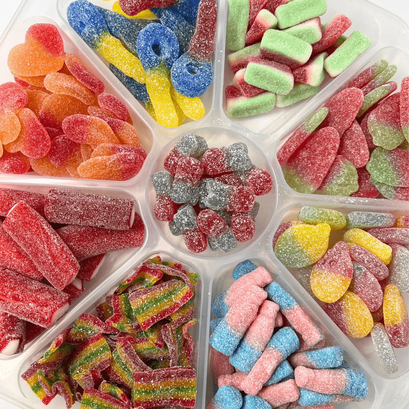 Pick'n'Mix Sharing Platter Rainbow Fizz Mix - Image 4