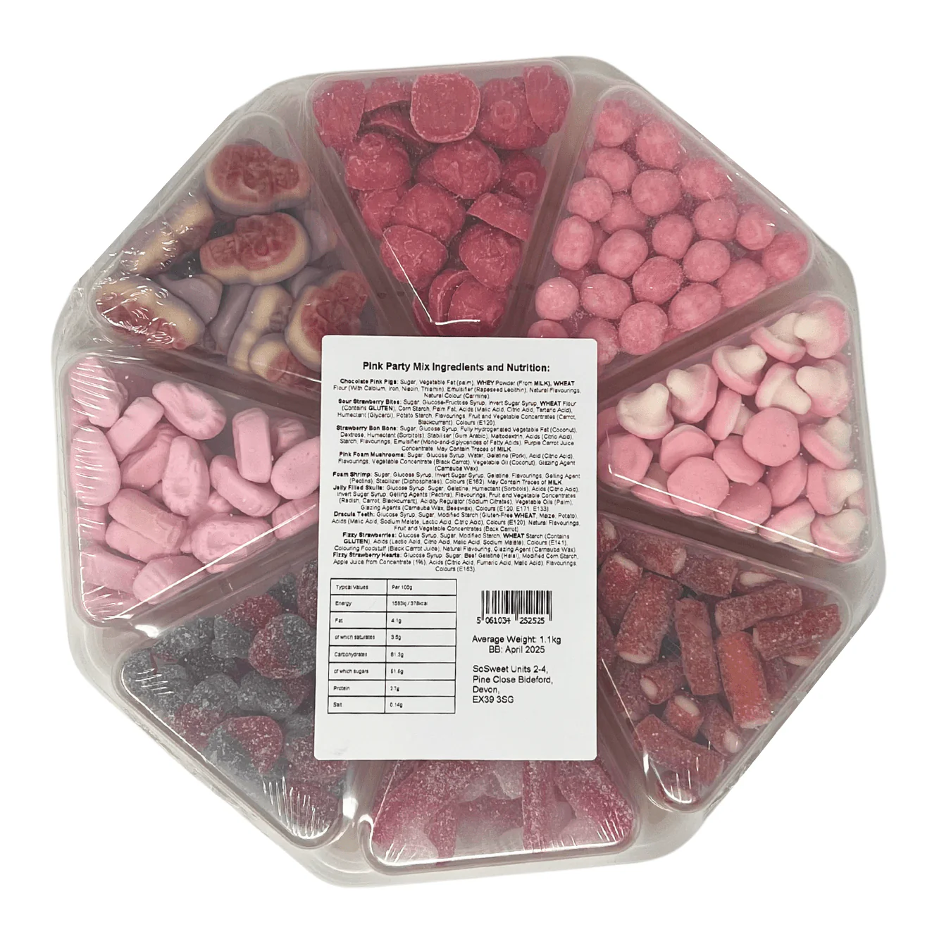 Pick'n'Mix Sharing Platter Pink Party Mix - Image 4