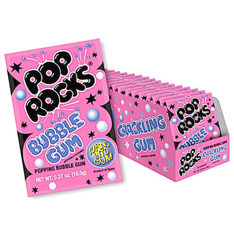Pop Rocks Bubblegum 7g (Case of 24)
