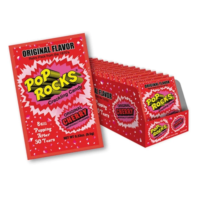 Pop Rocks Cherry 9g (Case of 24)
