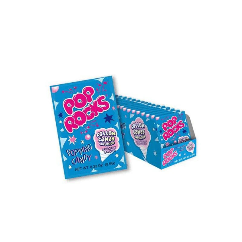 Pop Rocks Cotton Candy 9g (Case of 24)