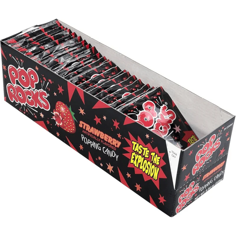 Pop Rocks Strawberry 9g (Case of 24)