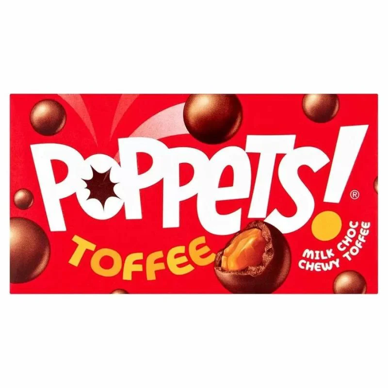 Poppets Toffee Box 40g