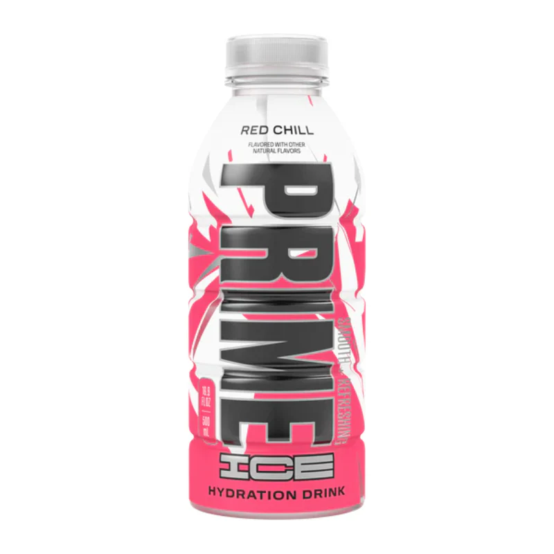 Prime Hydration Drink Red Chill Ice Bottle 500ml